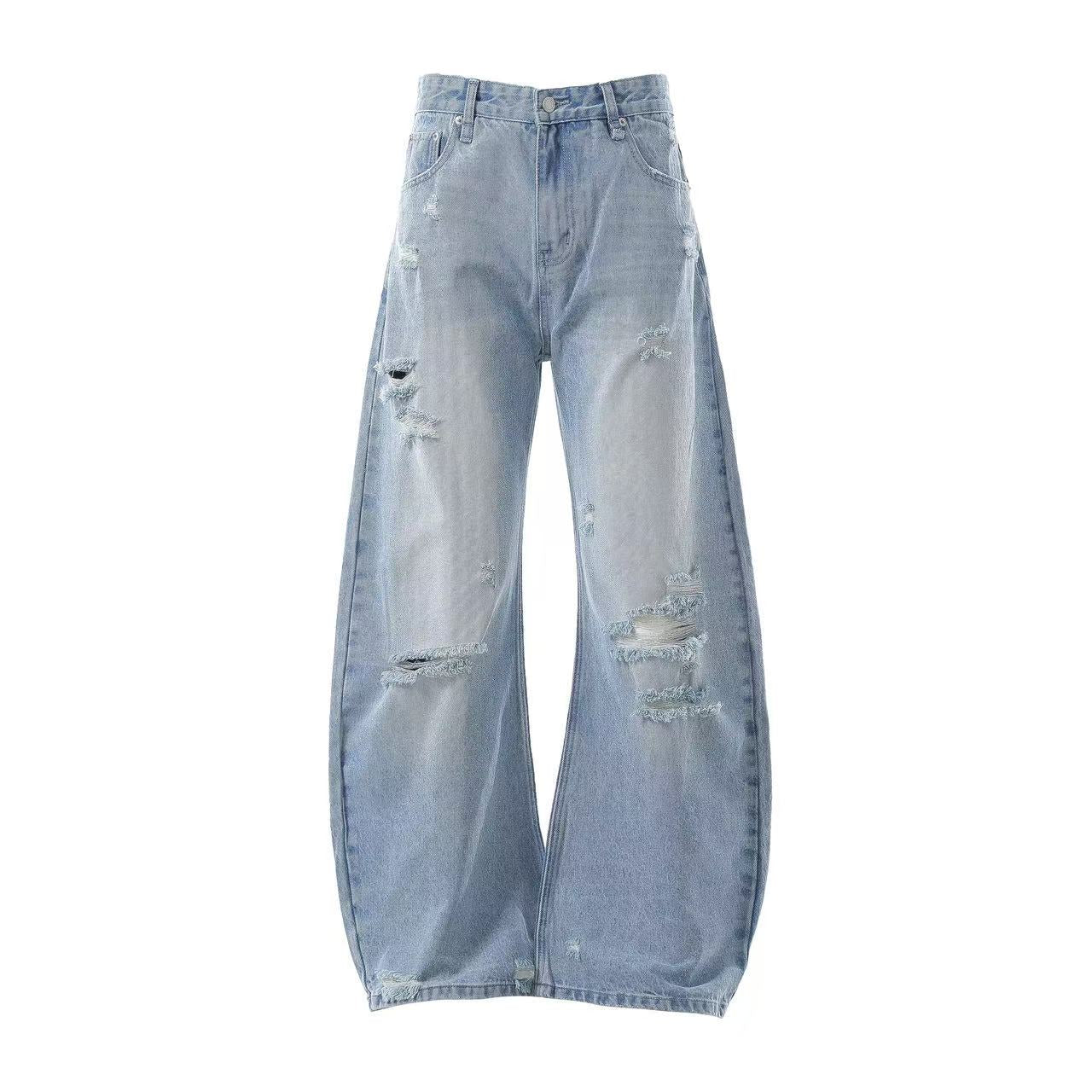 Distressed Scythe Jeans
