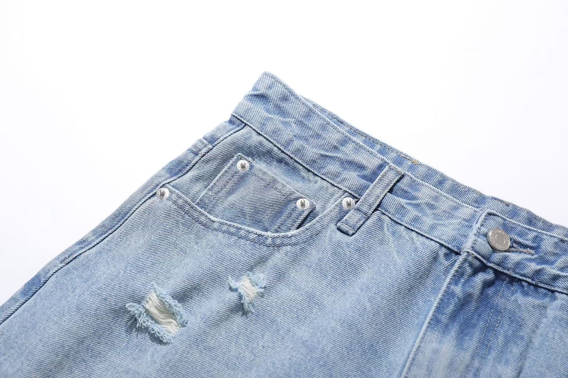 Distressed Scythe Jeans