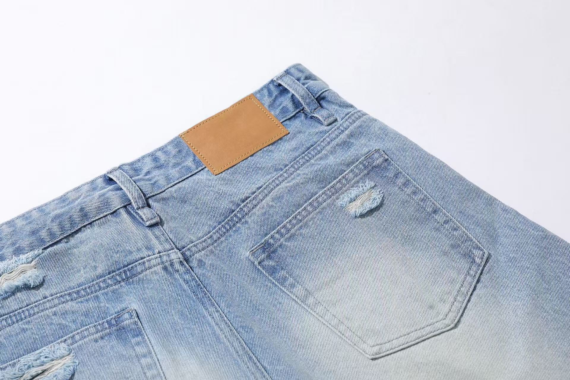 Distressed Scythe Jeans