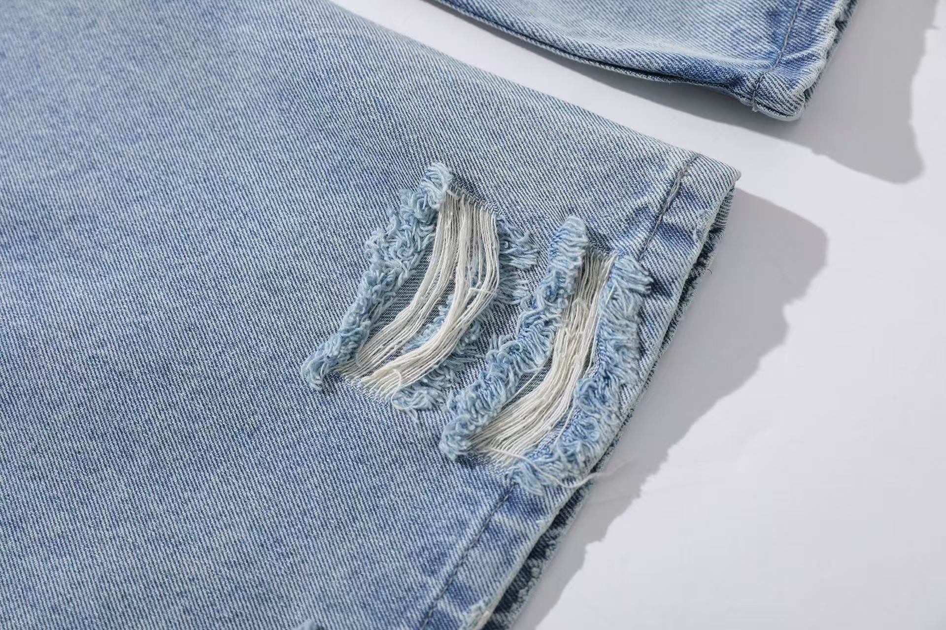 Distressed Scythe Jeans