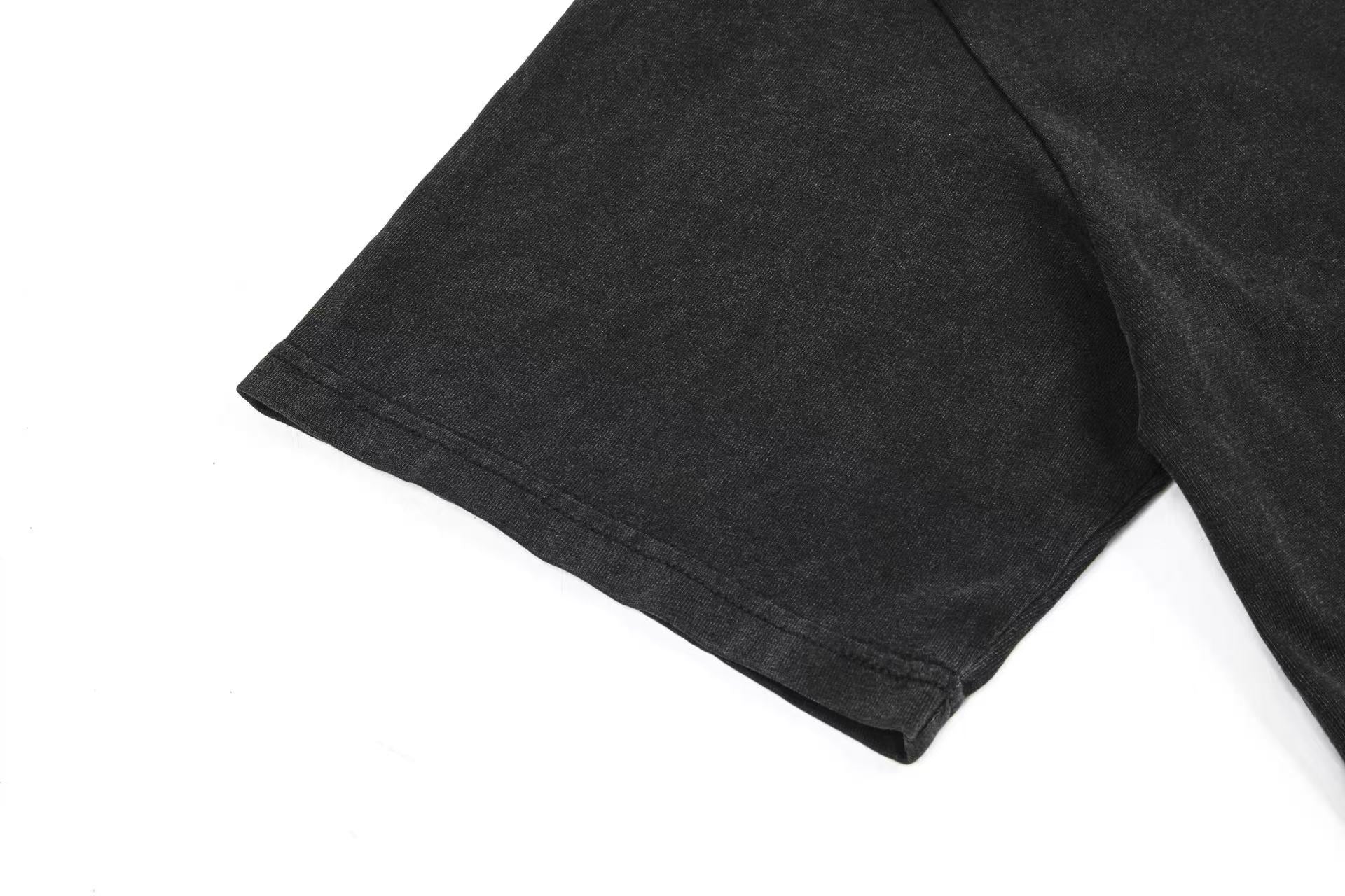 Washed Print Short Sleeve