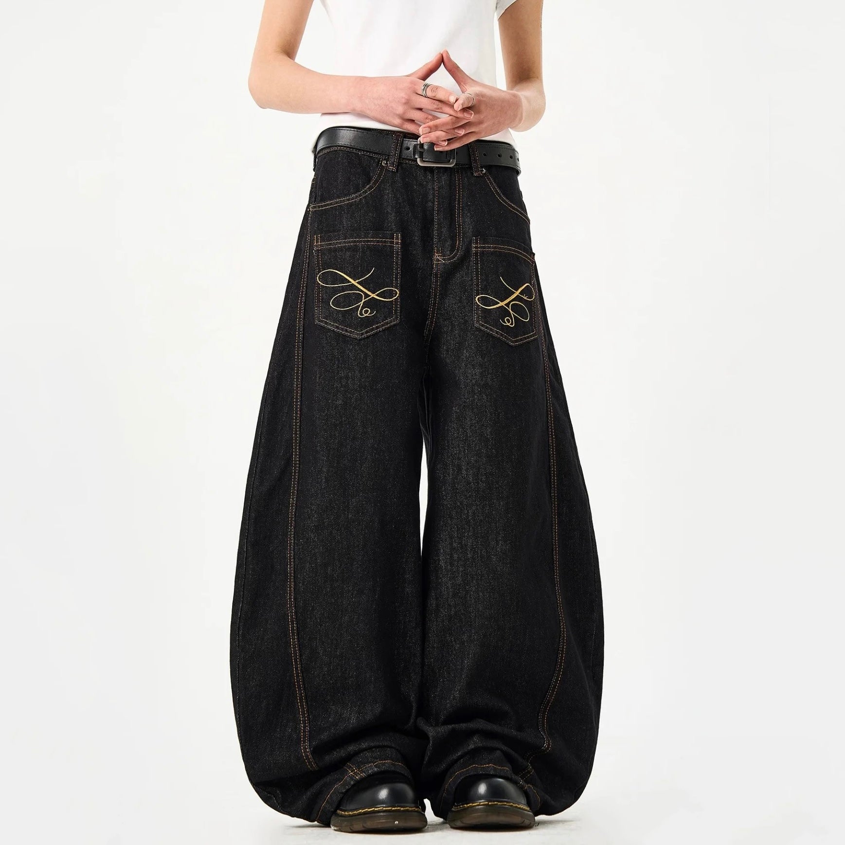 Distressed Scythe Jeans