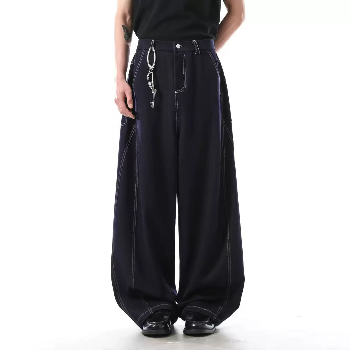 Ultra-Comfort Cooling Wide-Leg Jeans