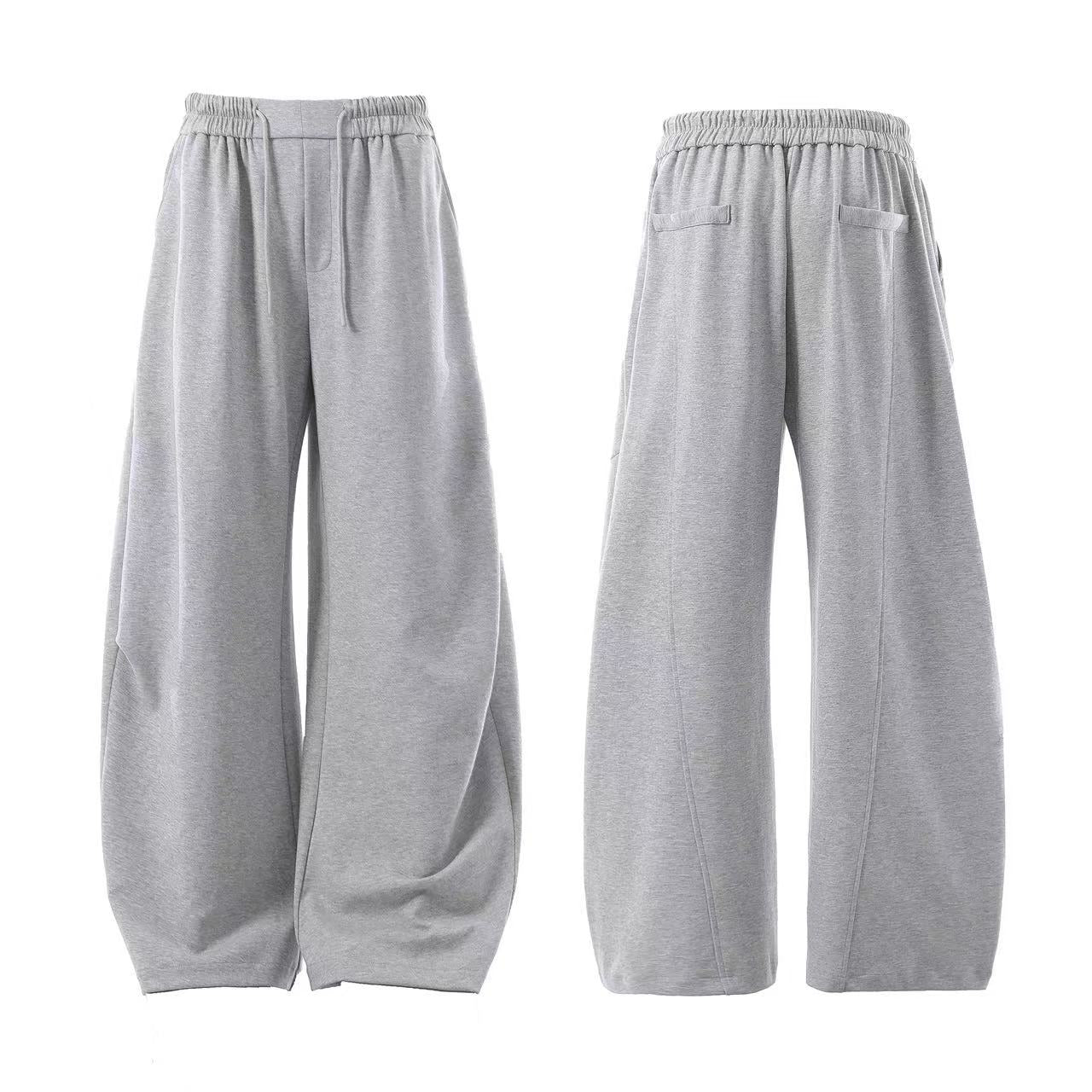 Street Style Wide-Leg Sweatpants