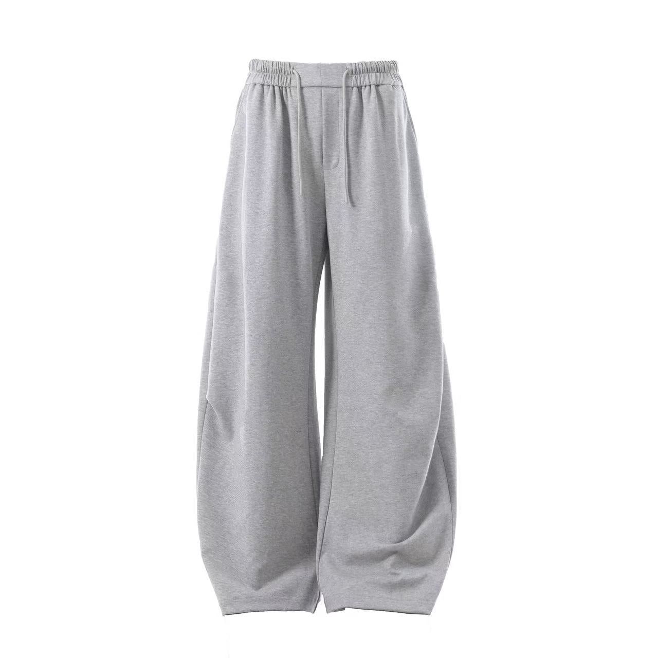 Street Style Wide-Leg Sweatpants