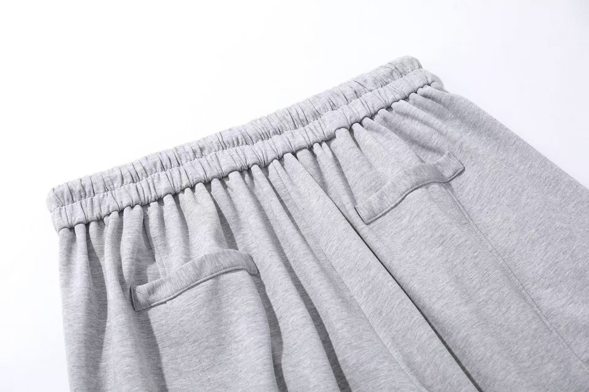 Street Style Wide-Leg Sweatpants