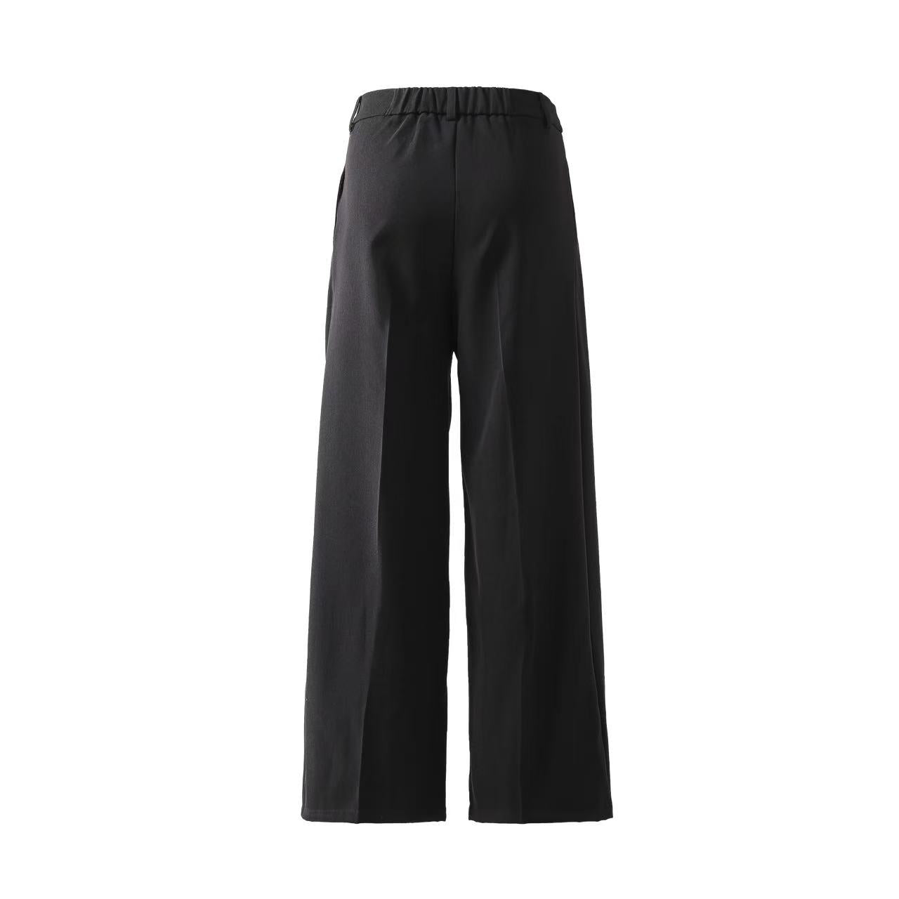 Cleanfit Wide-Leg Suit Pants