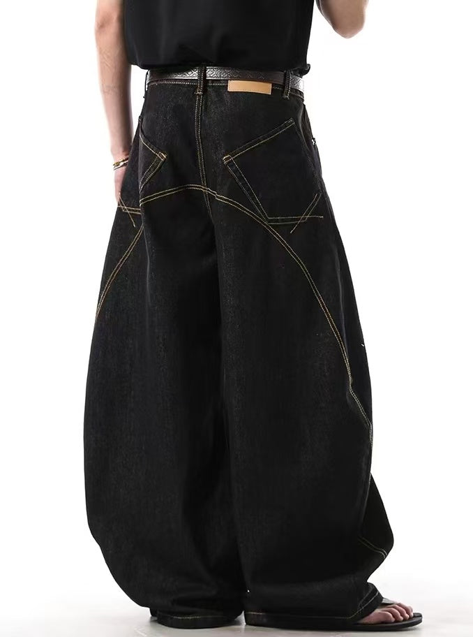 Wide-Leg Scythe Jeans