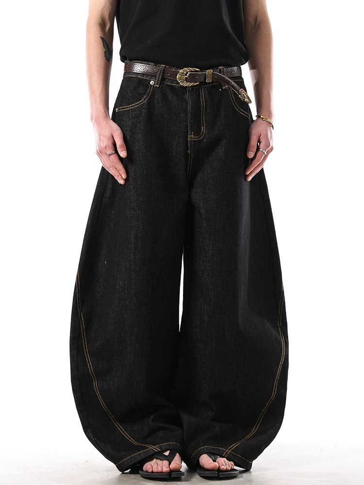 Wide-Leg Scythe Jeans