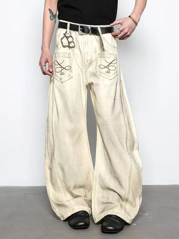 Distressed Scythe Jeans