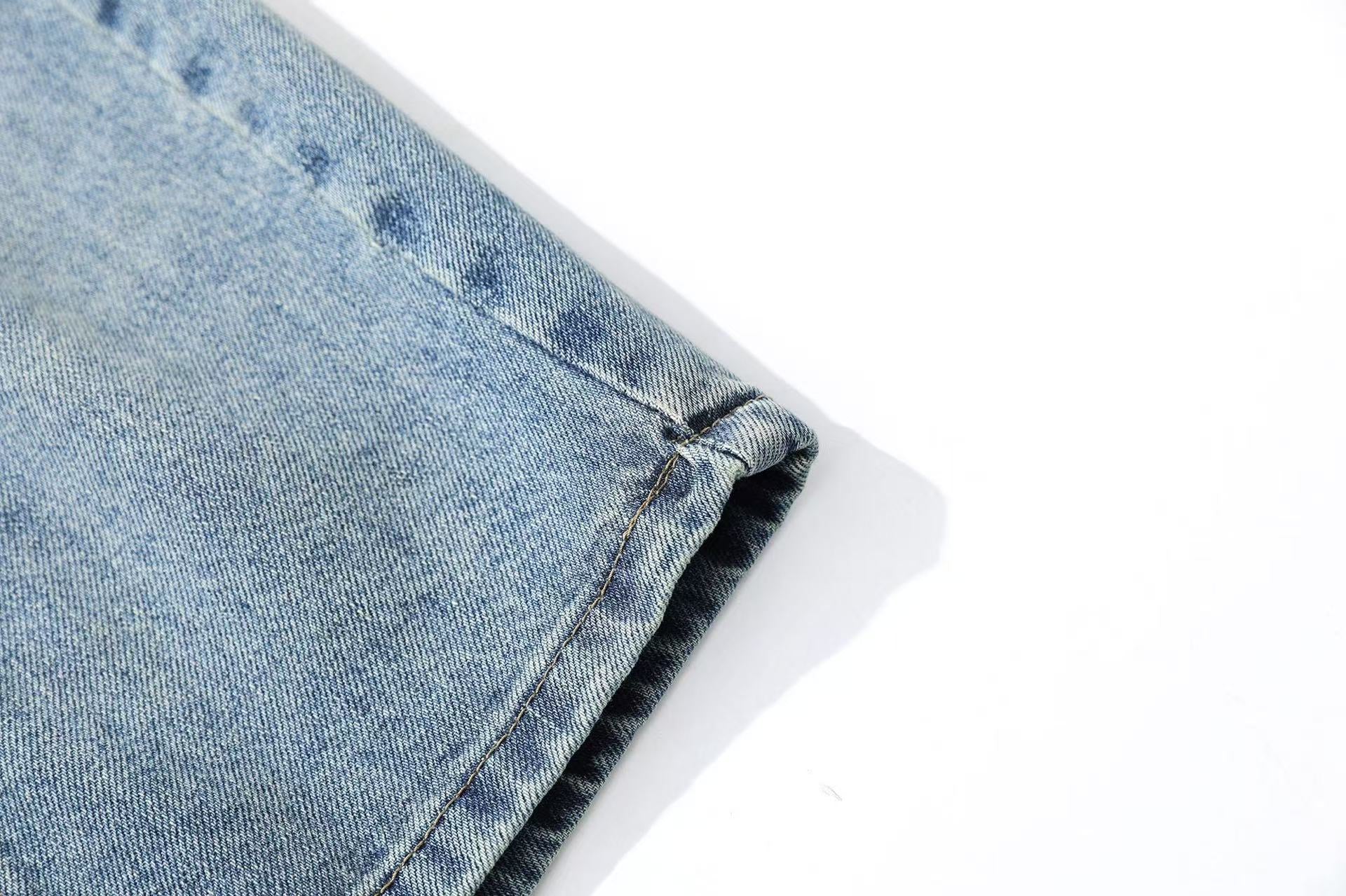 Wide-Leg  Baggy Knee-Length Shorts