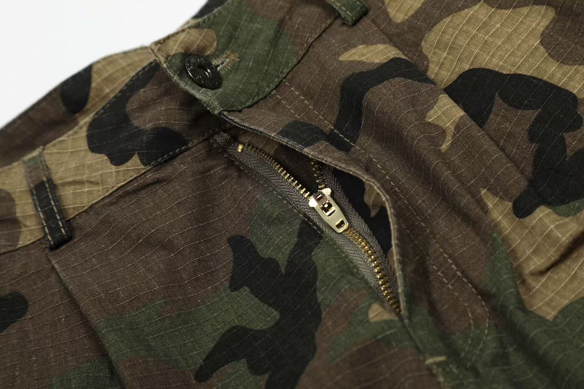 Camo Knee-Length Shorts