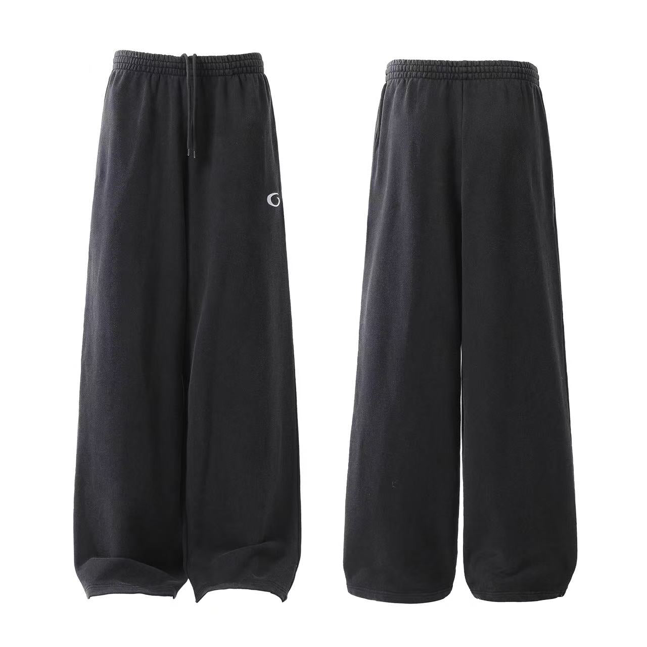 Wide-Leg Sweatpants
