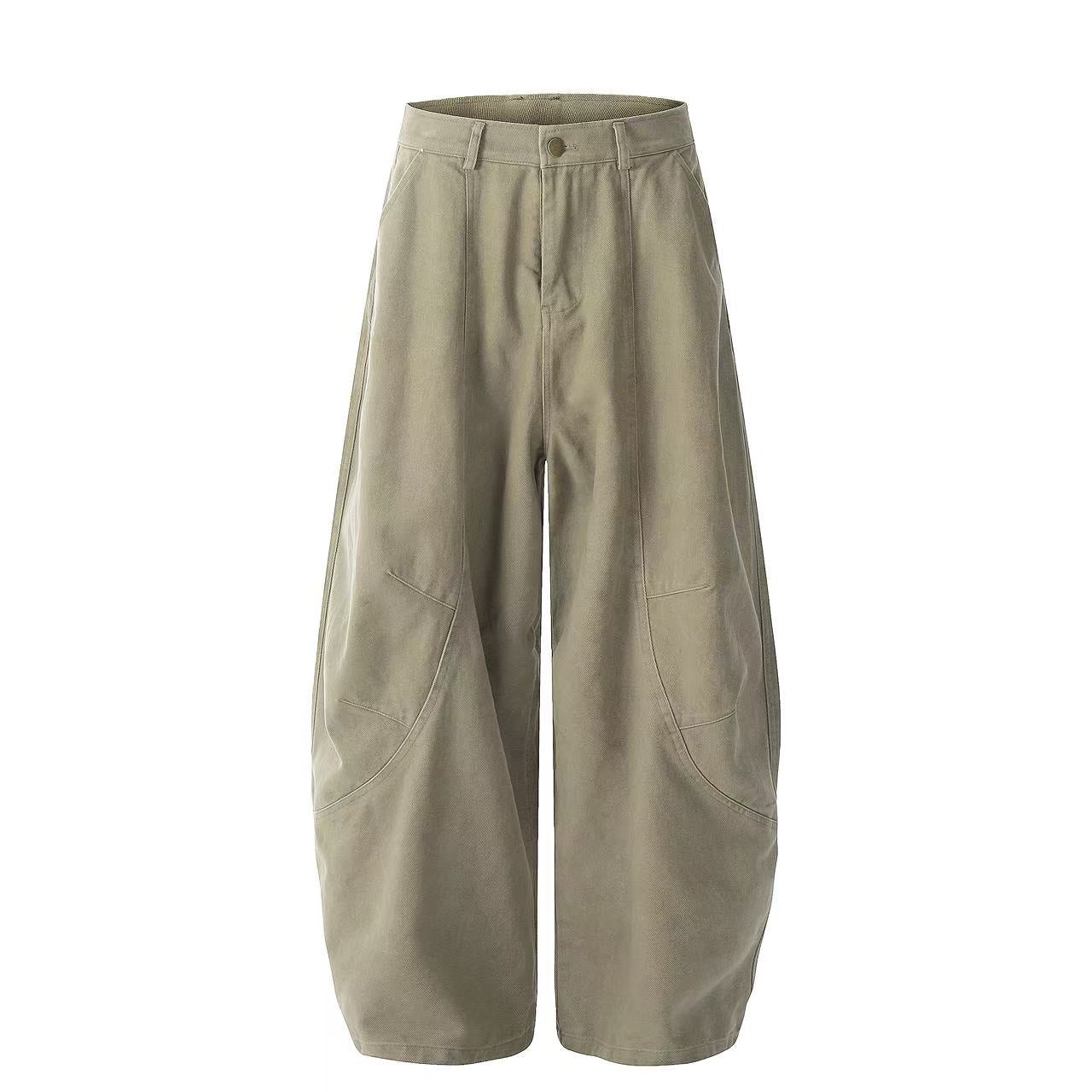 Wide-Leg Baggy Cargo Pants
