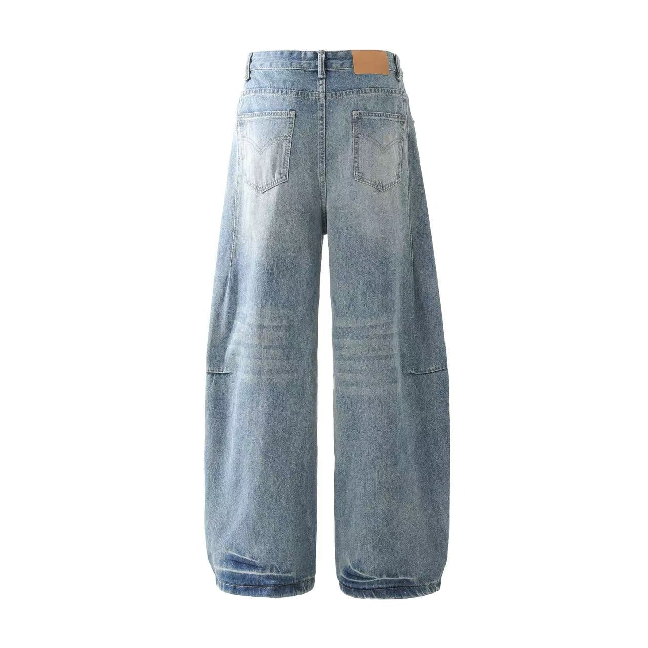 Wide-Leg Baggy Jeans
