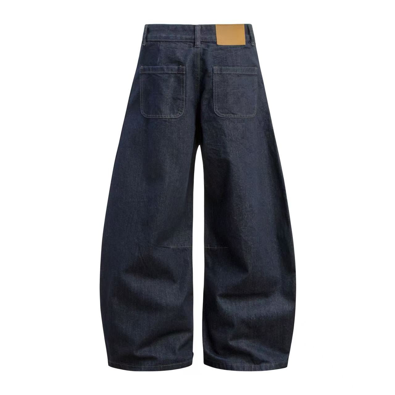 Wide-Leg Baggy Jeans