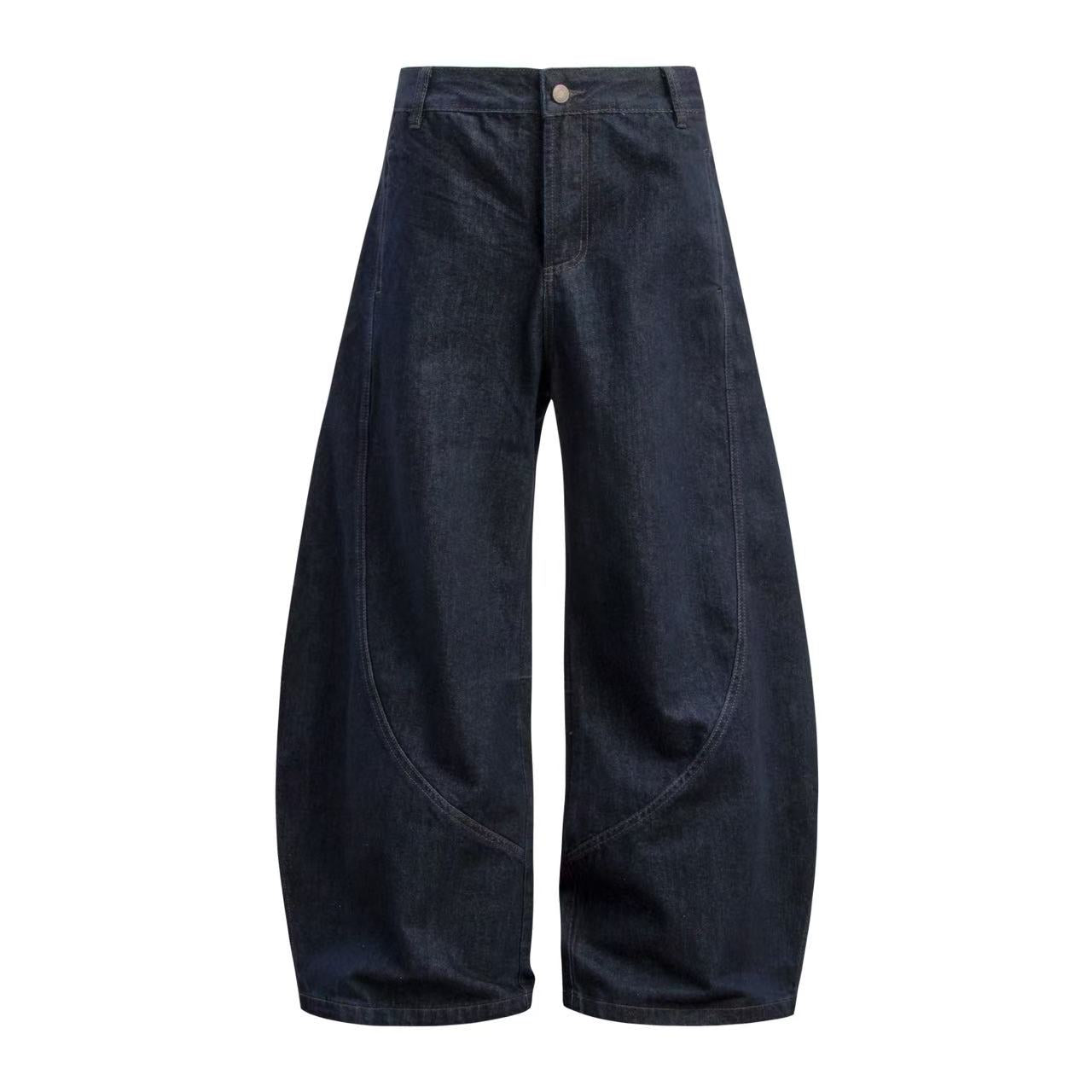 Wide-Leg Baggy Jeans