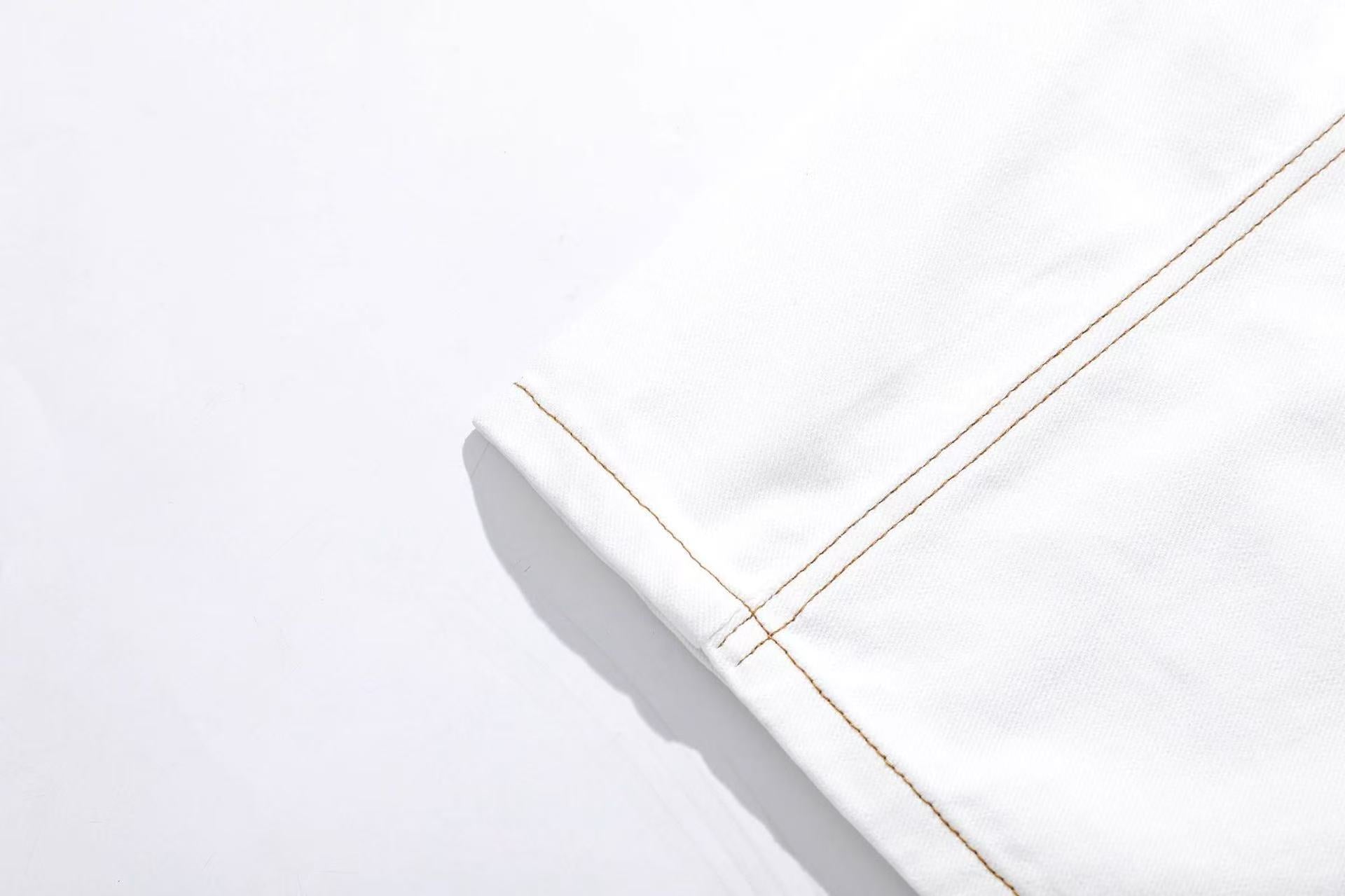 Clean-Fit Wide-Leg Jeans