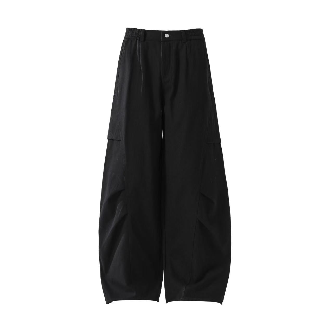 Wide-Leg Baggy Cargo Pants