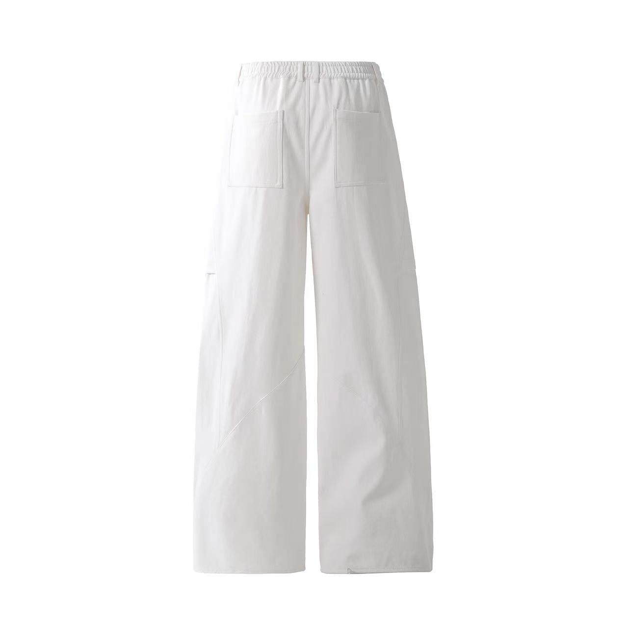 Wide-Leg Baggy Cargo Pants