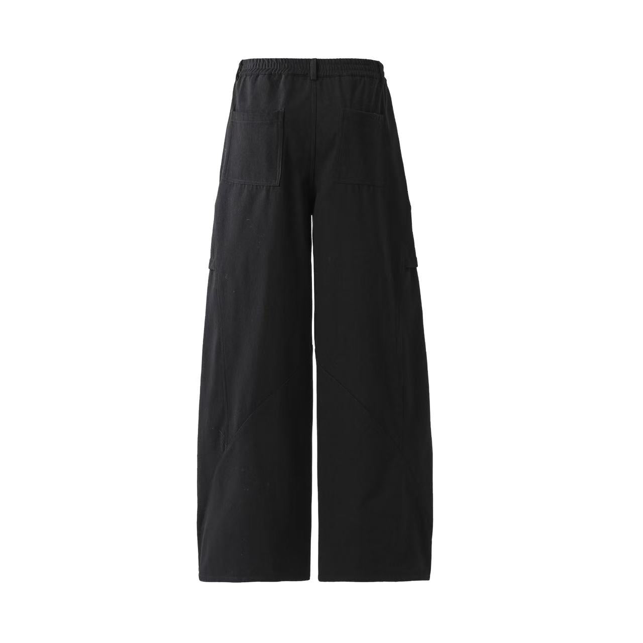 Wide-Leg Baggy Cargo Pants