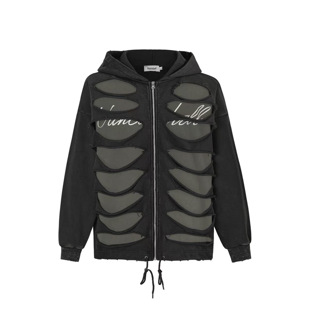 Street Style Zip-Up Hoodie