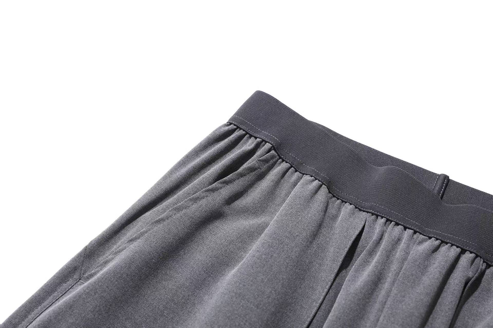 Elastic Waist Suit Pants
