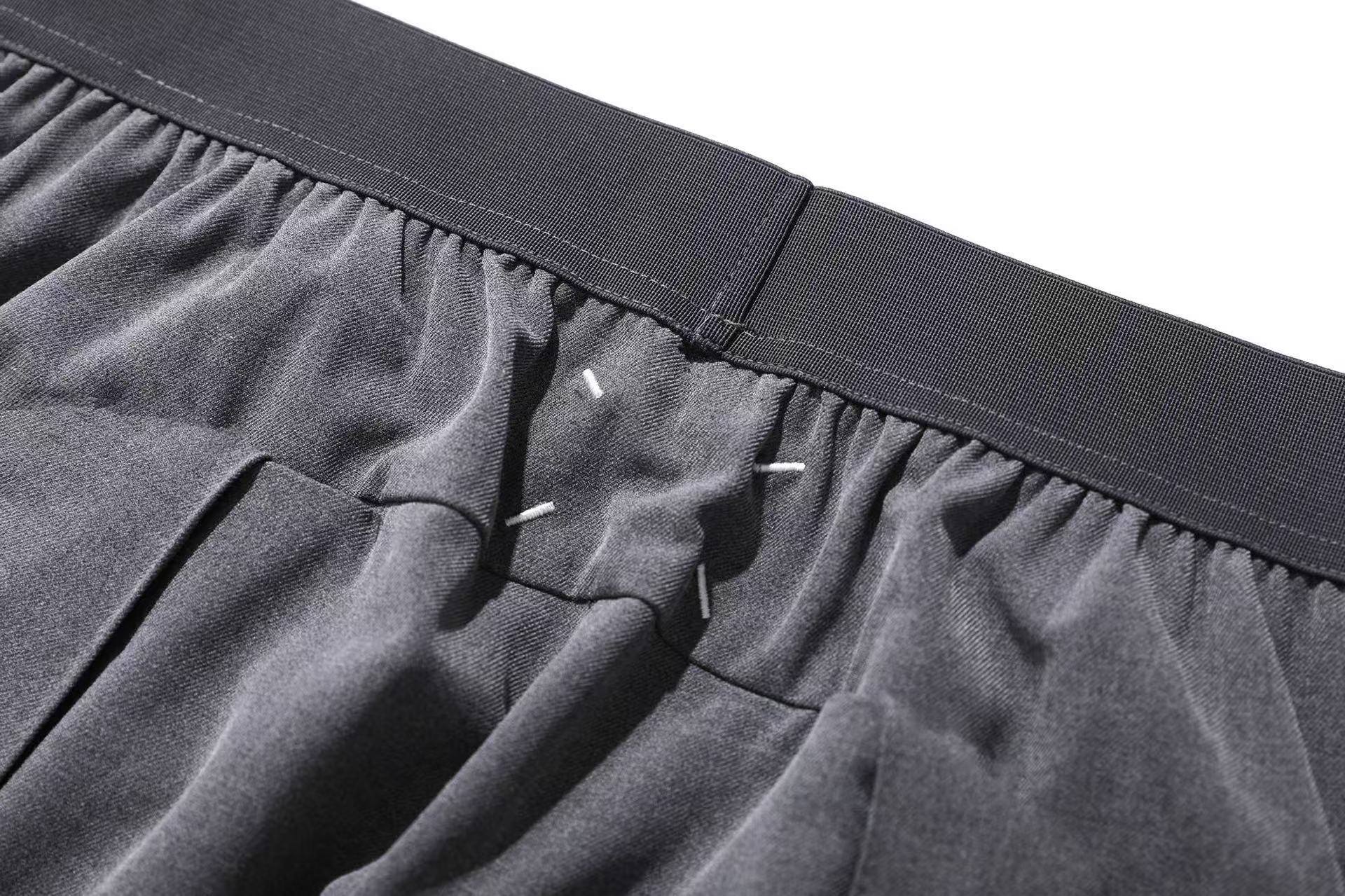 Elastic Waist Suit Pants