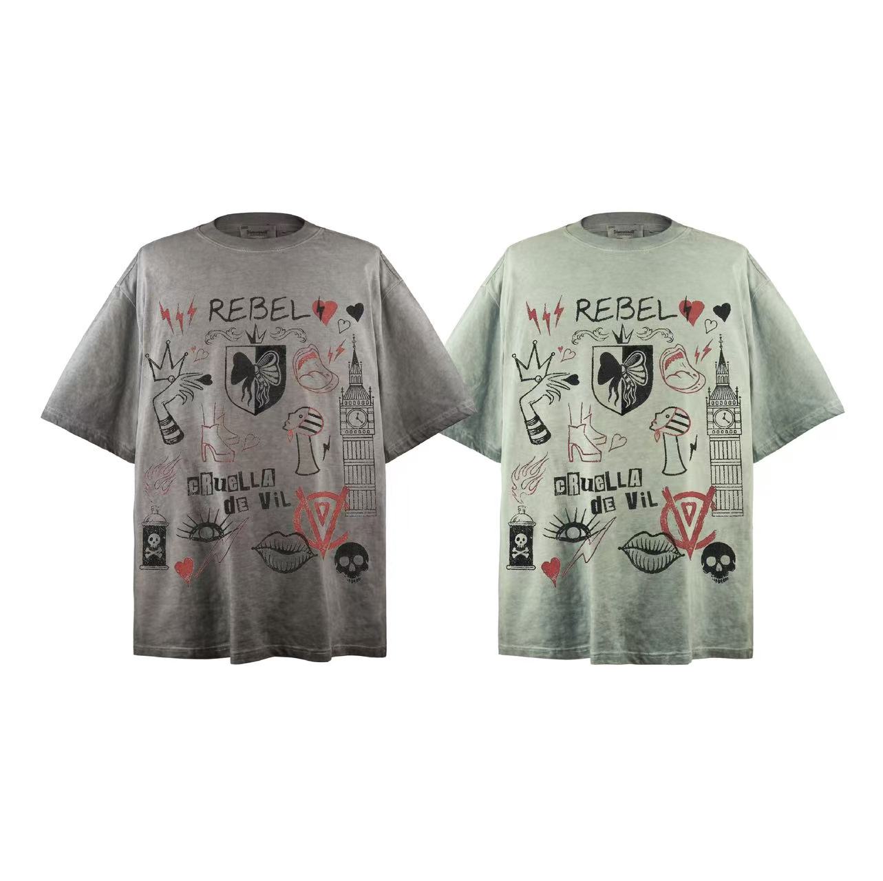 Print Short Sleeve