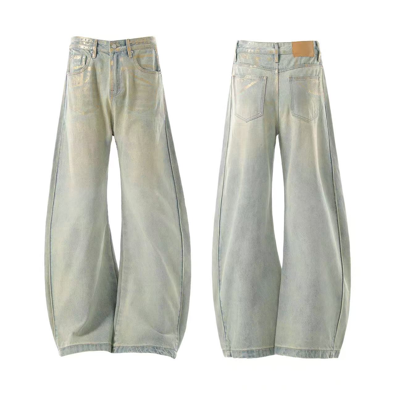 Wide-Leg Scythe Jeans