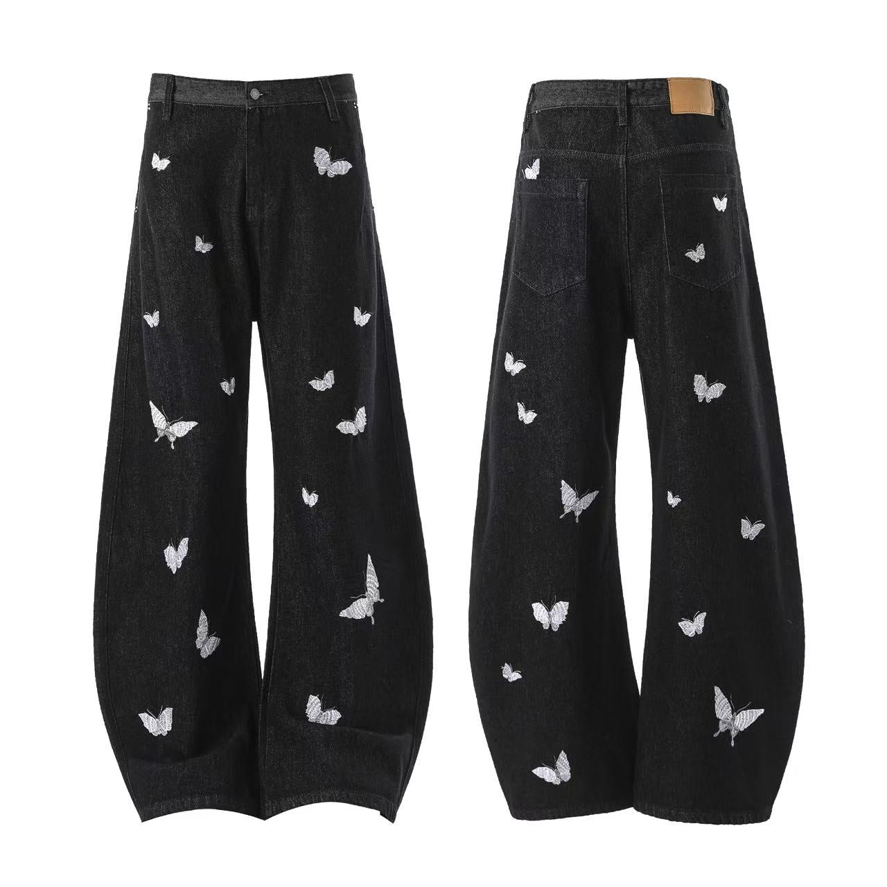 Wide-Leg Scythe Jeans