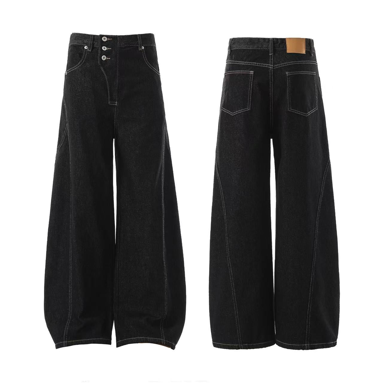 Wide-Leg Jeans