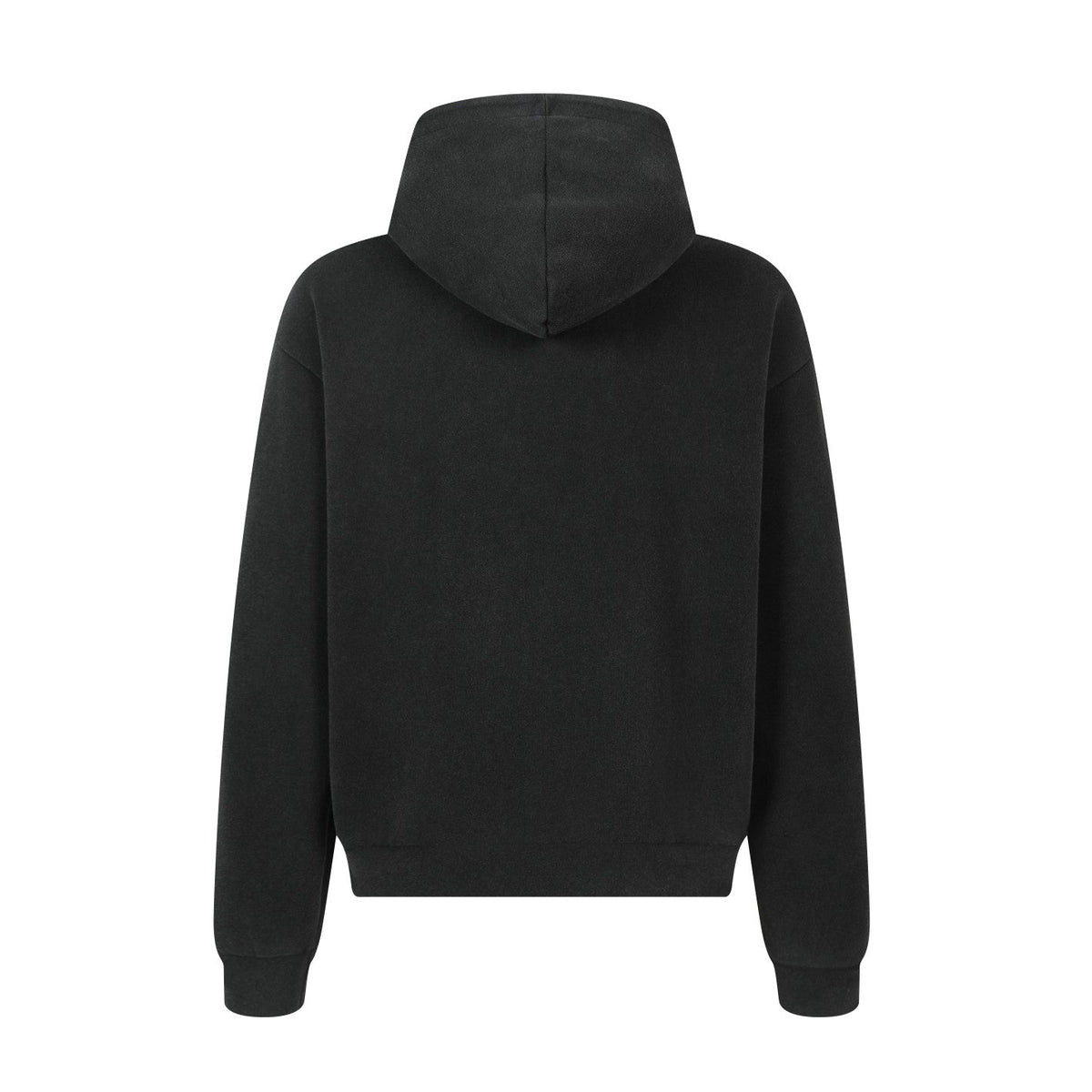 Vintage Graphic Lettering & Patch Details Zip-Up Hoodie