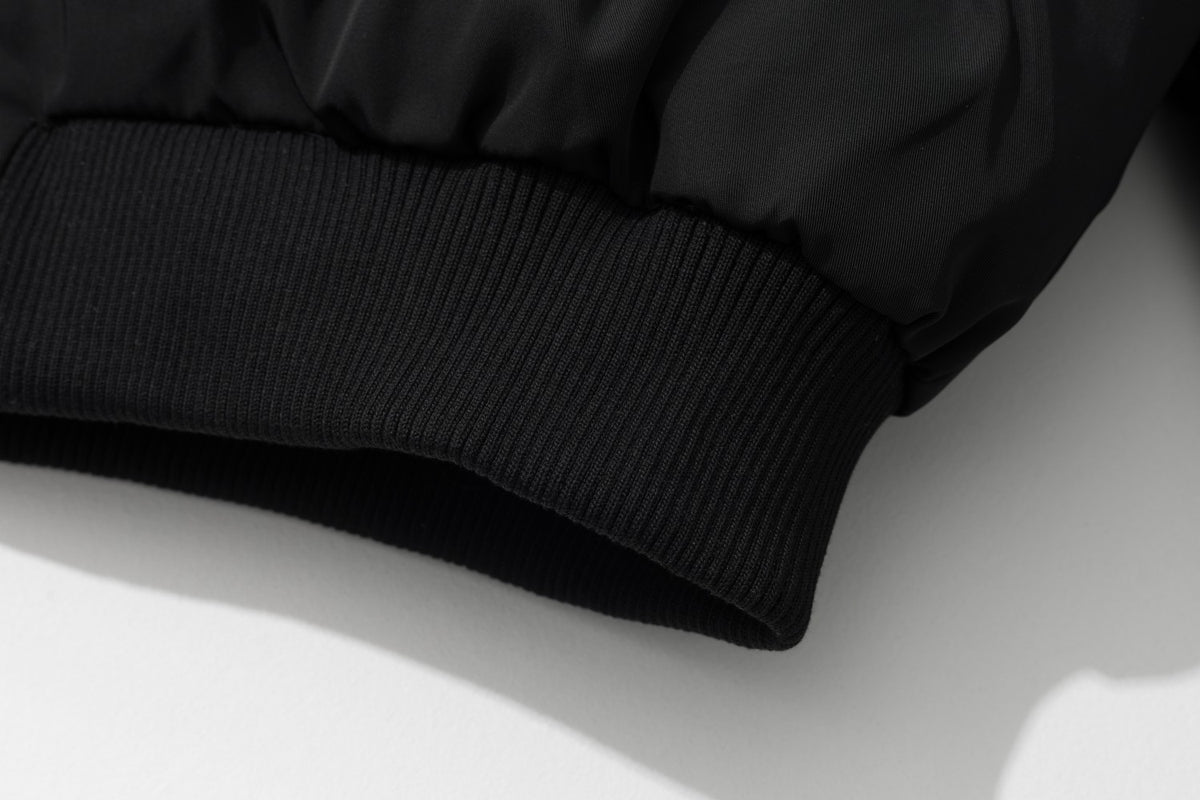 Streetwear Military Decor Bomber Jacket