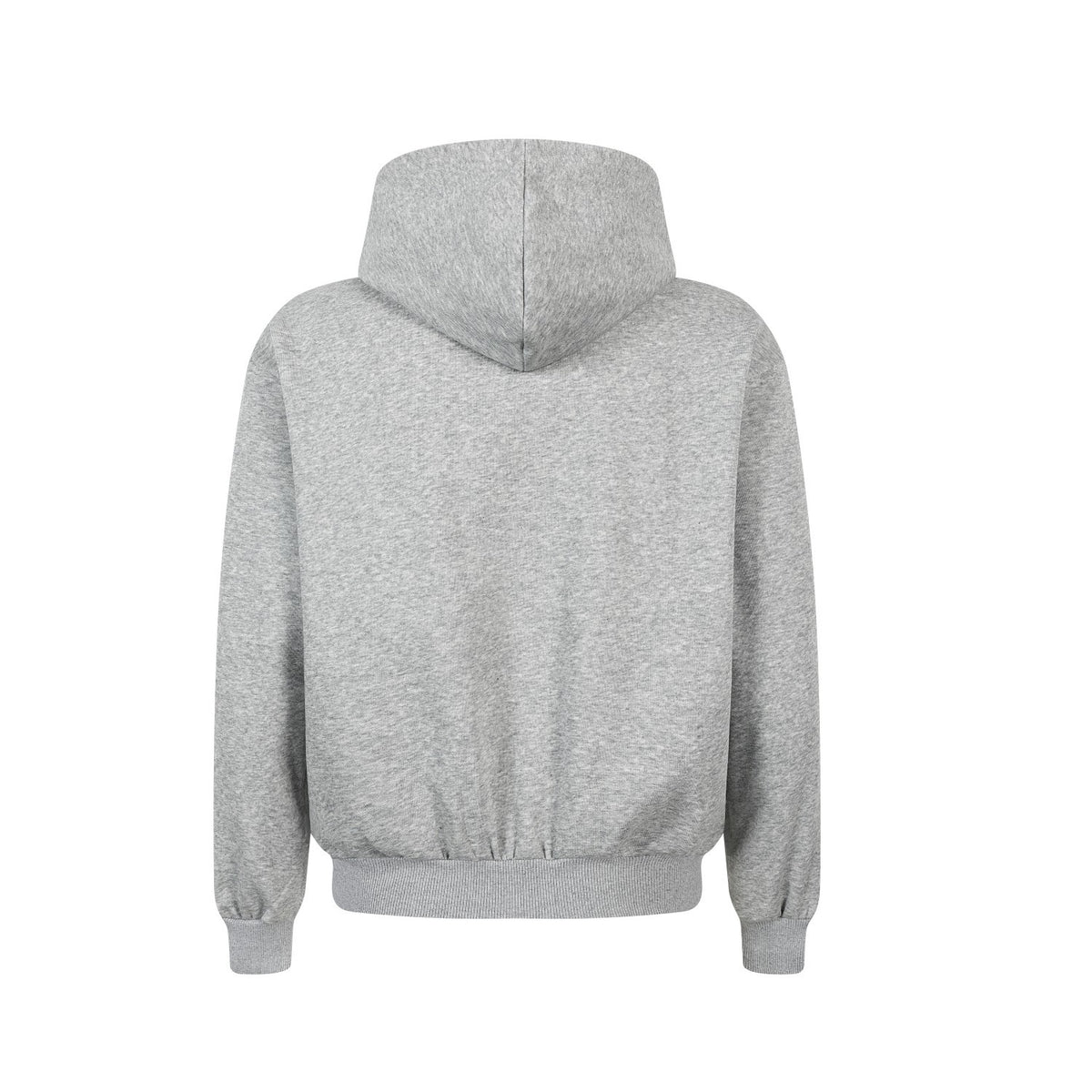 Letter & Skeleton Rider Graphic Full Zip Hoodie
