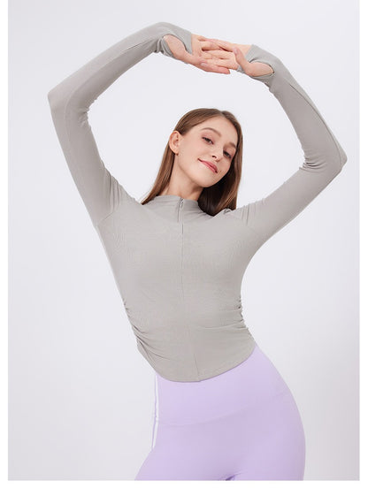 Half-Zip Workout Top