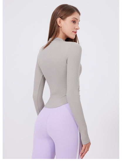 Half-Zip Workout Top