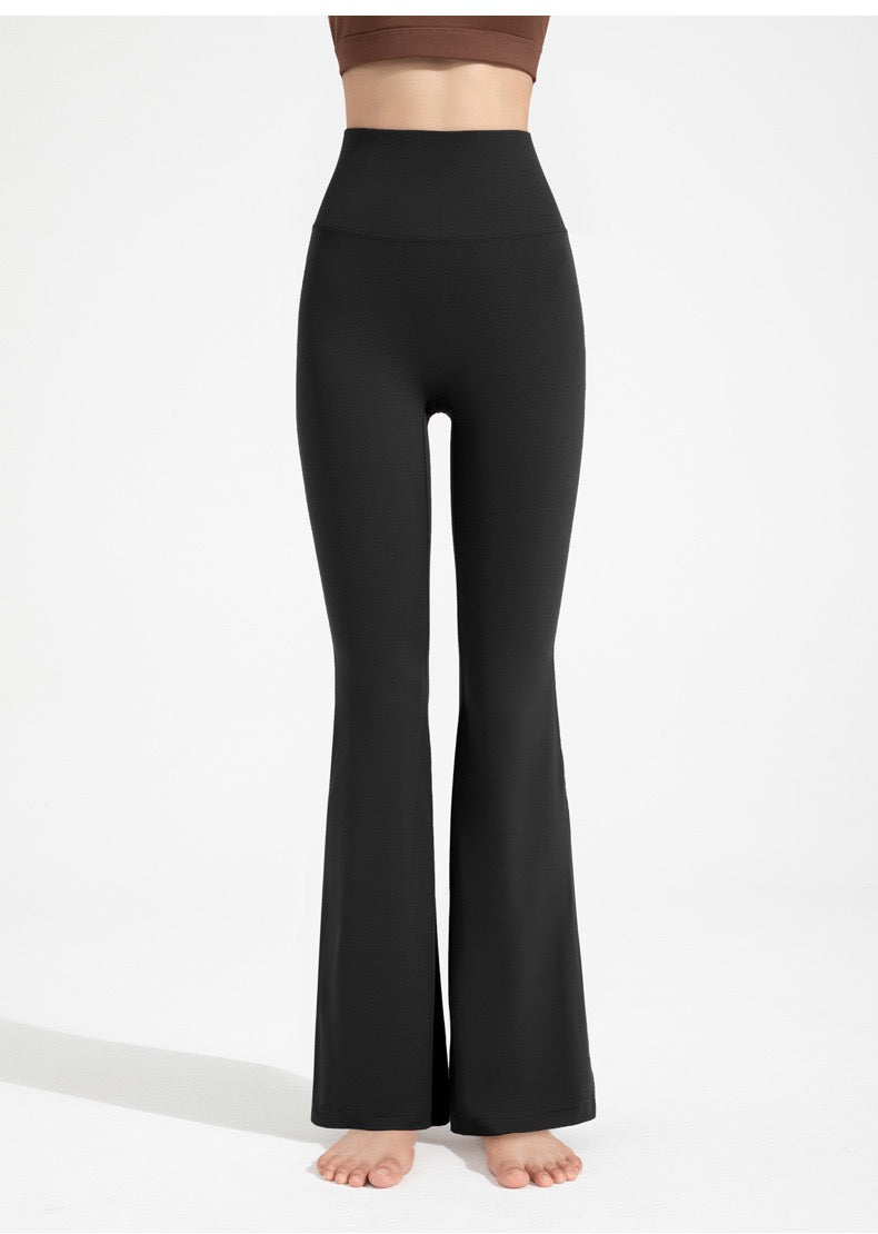 High-Waisted Butt-Lifting Flare Yoga Pants