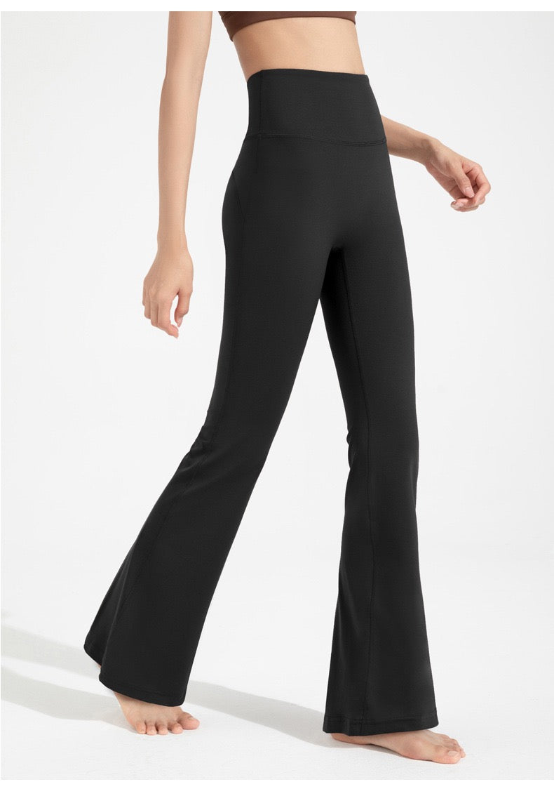 High-Waisted Butt-Lifting Flare Yoga Pants