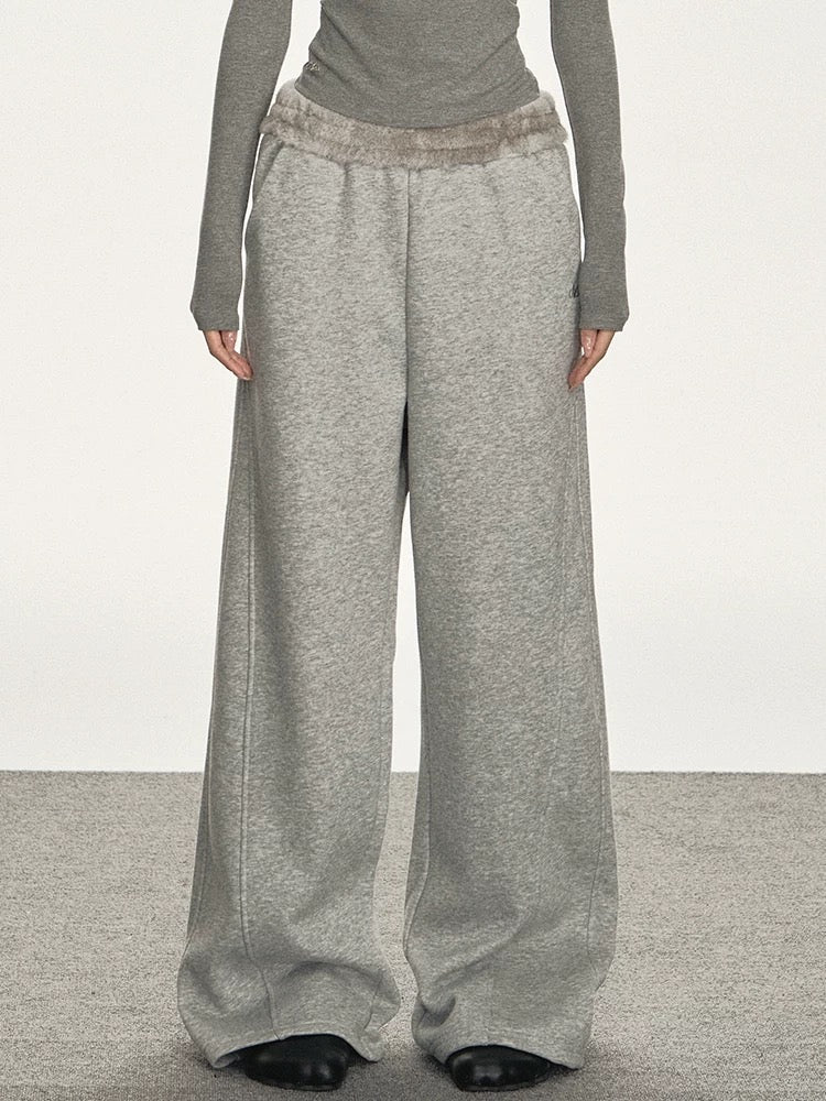 Drawstring Wide-Leg Pants