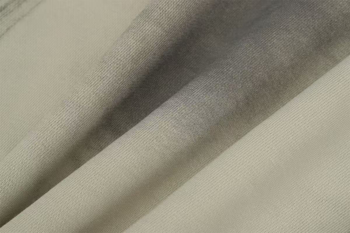 Distressed spray-paint washed hoodie