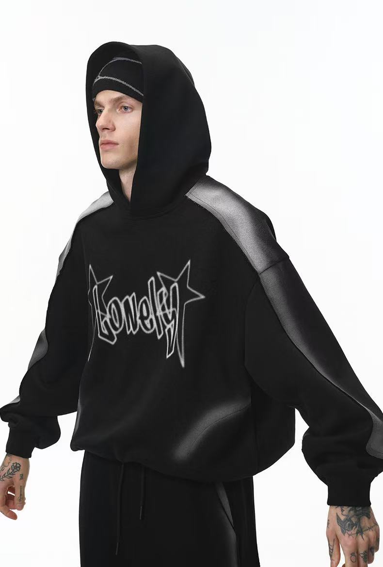 Street-spray hoodie