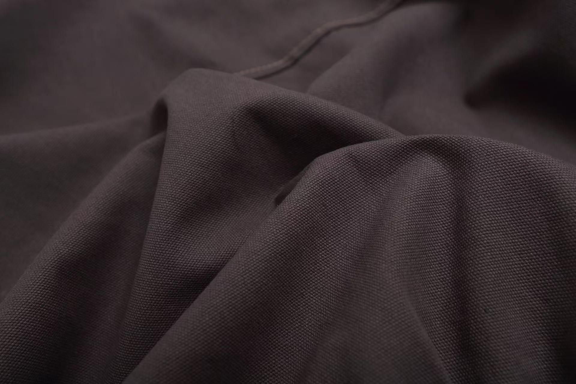 Vintage Top-Stitch Paneled Padded Hooded Jacket