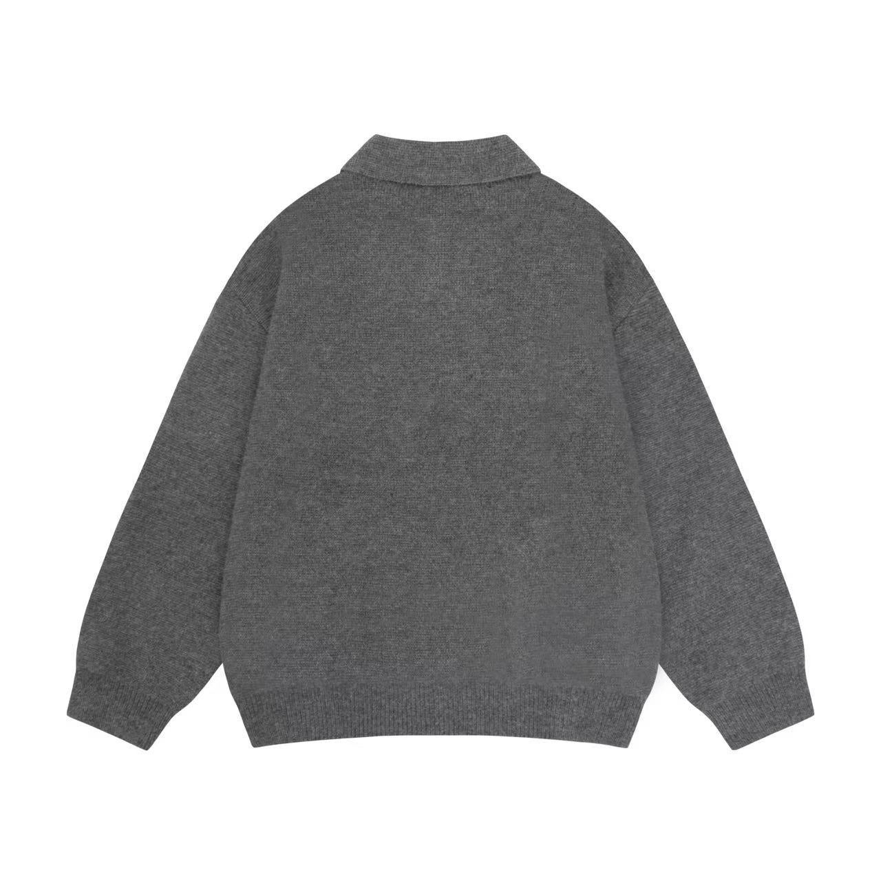 Clean-Fit Soft Knit Polo Sweater