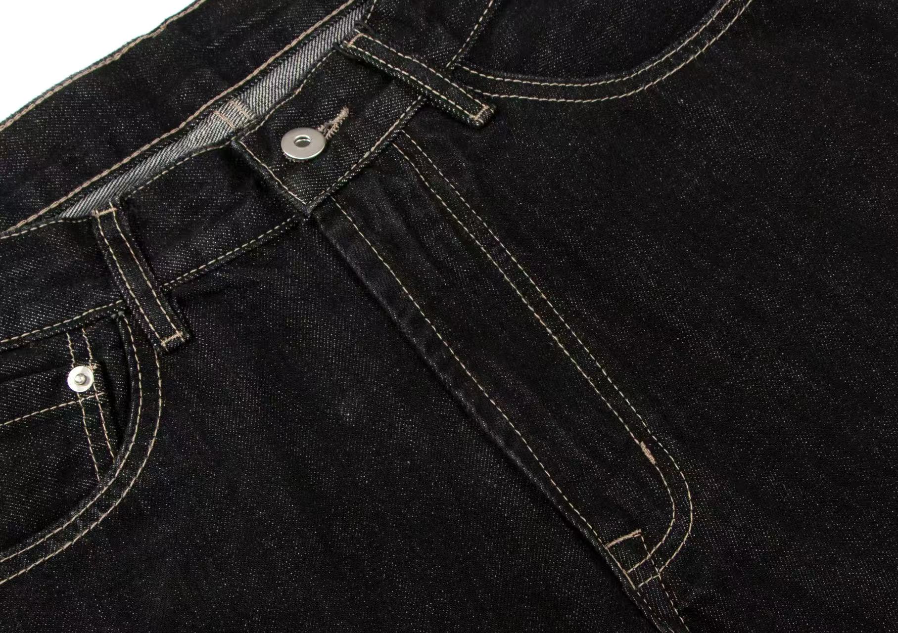 Vintage Raw-Denim Jeans