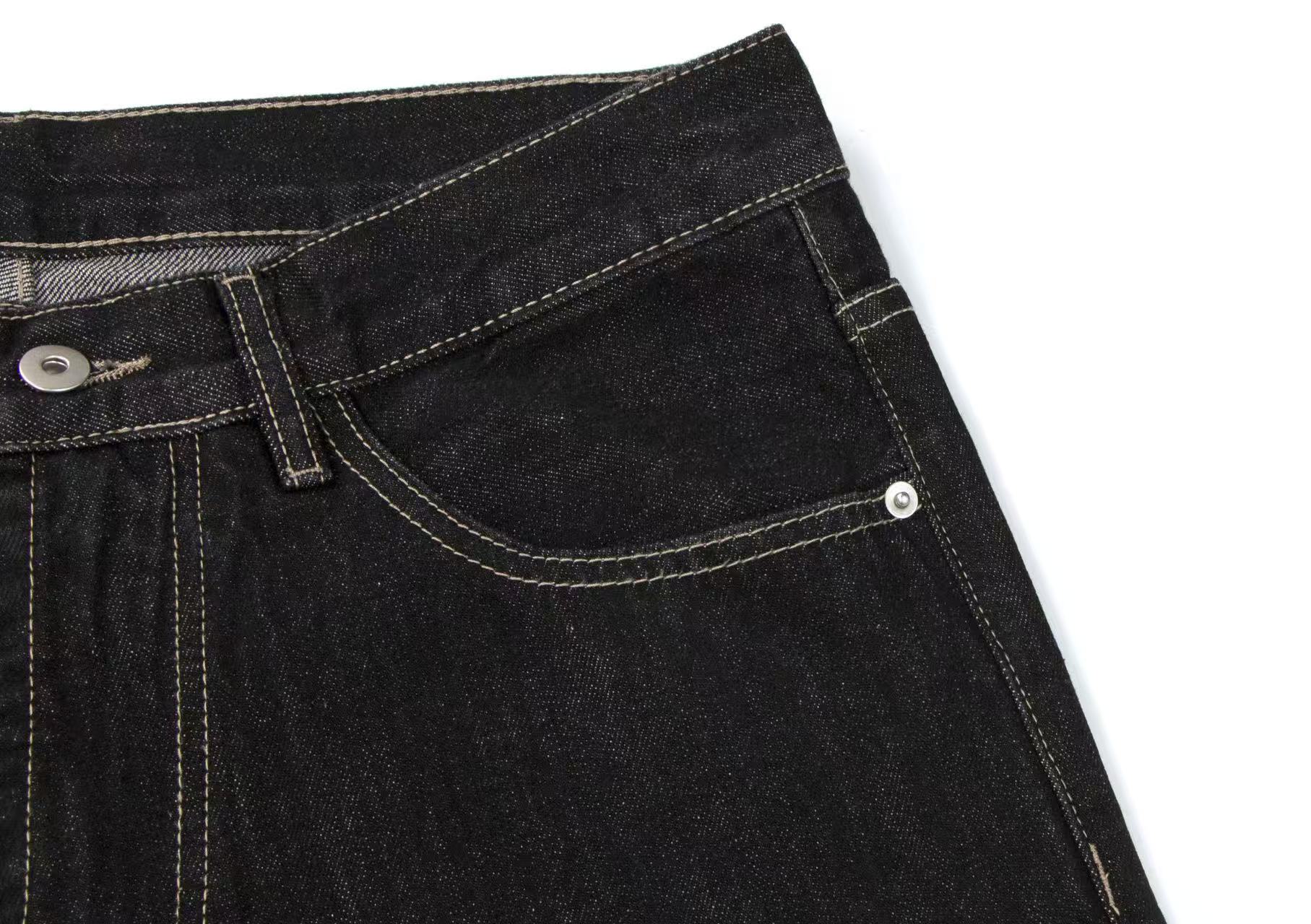 Vintage Raw-Denim Jeans
