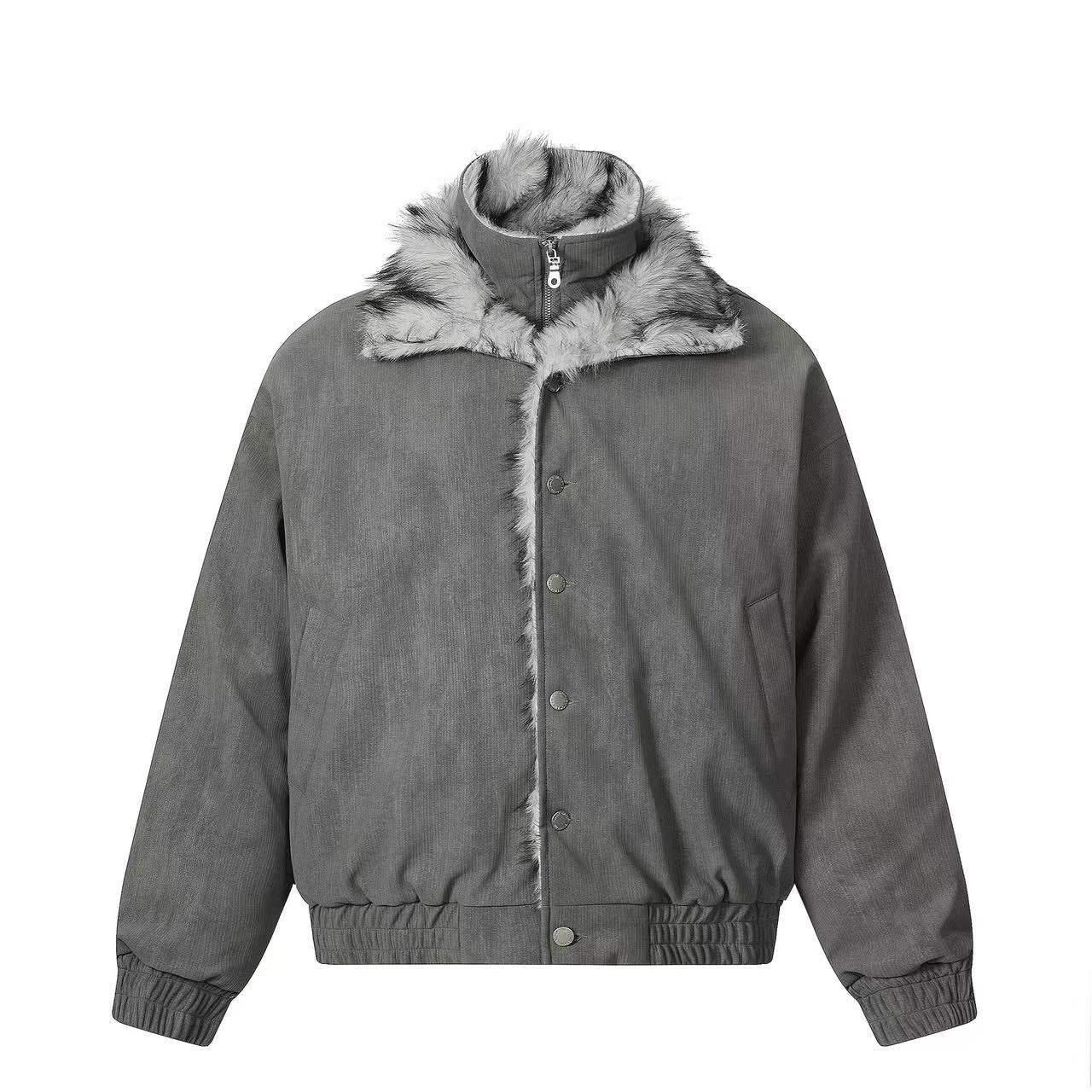 Faux Fur Old-Money Jacket