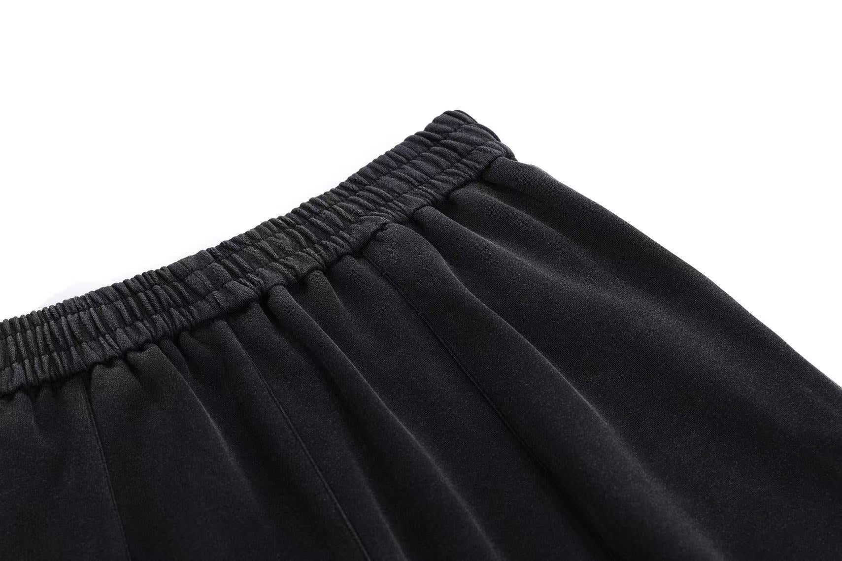 Street-Style Wide-Leg Sweatpants