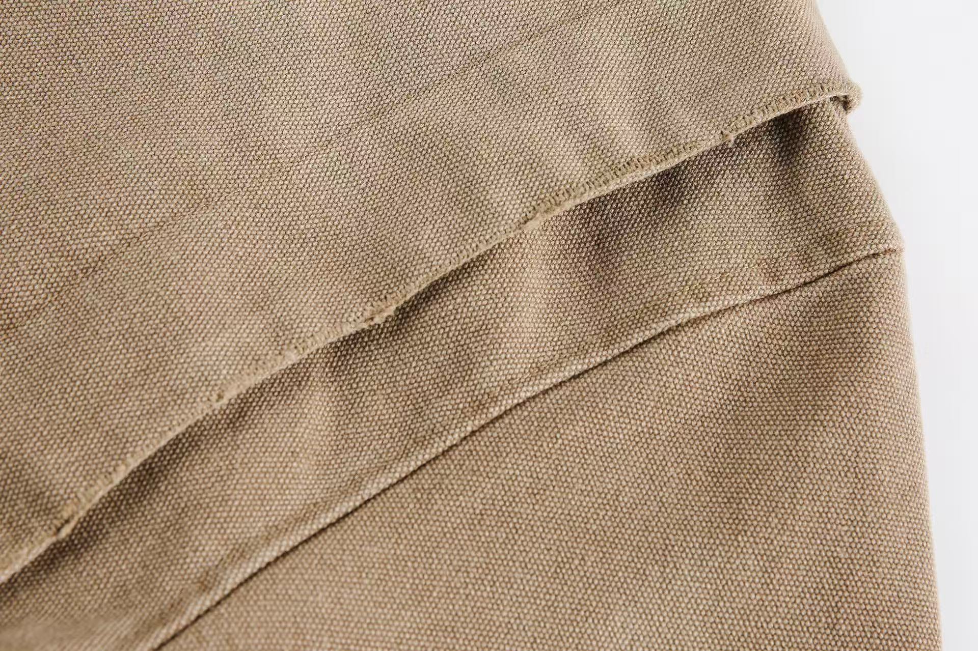 Vintage Washed Distressed Hooded Jacket