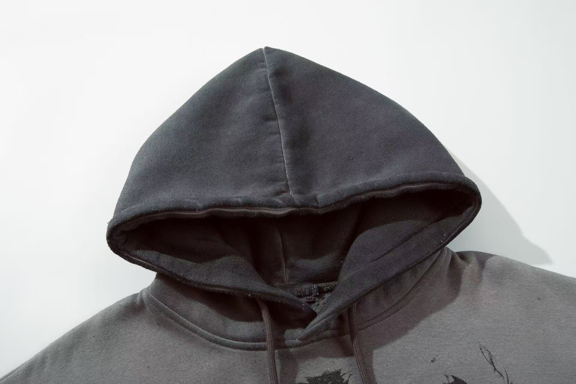 Dark Skull Skeleton Print Hoodie